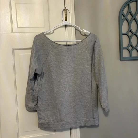 Next Level Apparel Gray Heart Dreamcatcher Long Sleeve Top - Picture 3 of 4